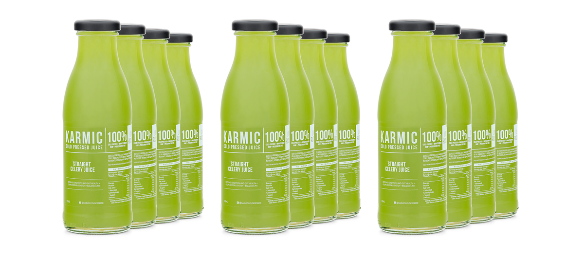 Straight Celery Juice Pack - KARMIC Cold Pressed Juice