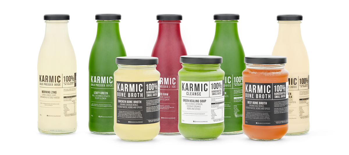 6 Day Juice Cleanse - KARMIC Cold Pressed Juice