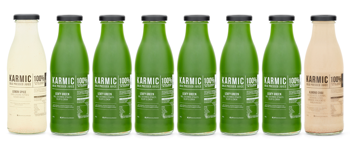 6 Day Juice Cleanse - KARMIC Cold Pressed Juice