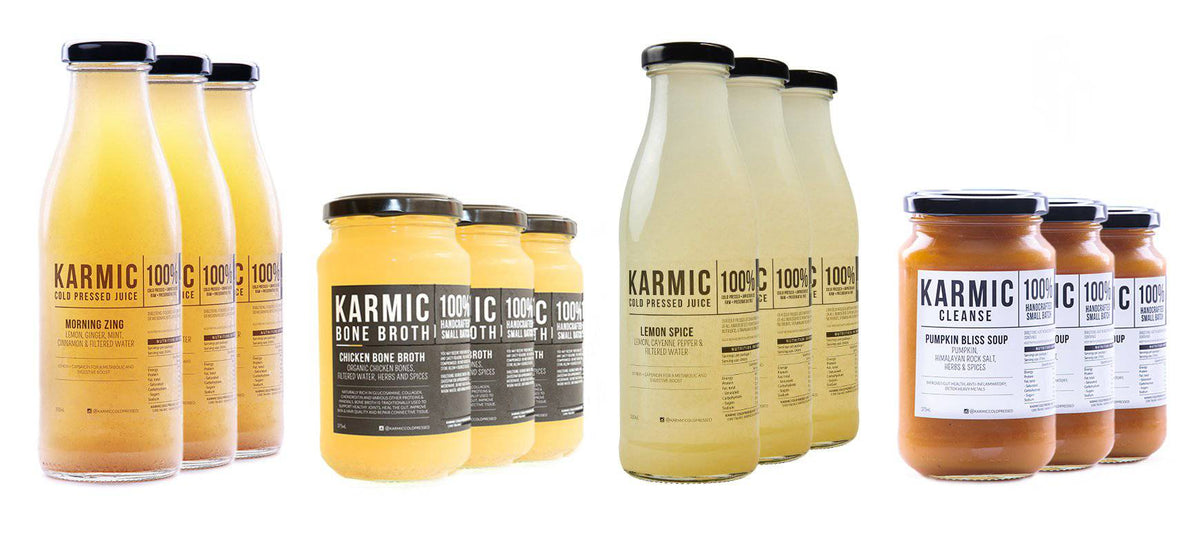 Organic Immune Booster Pack - KARMIC Cold Pressed Juice