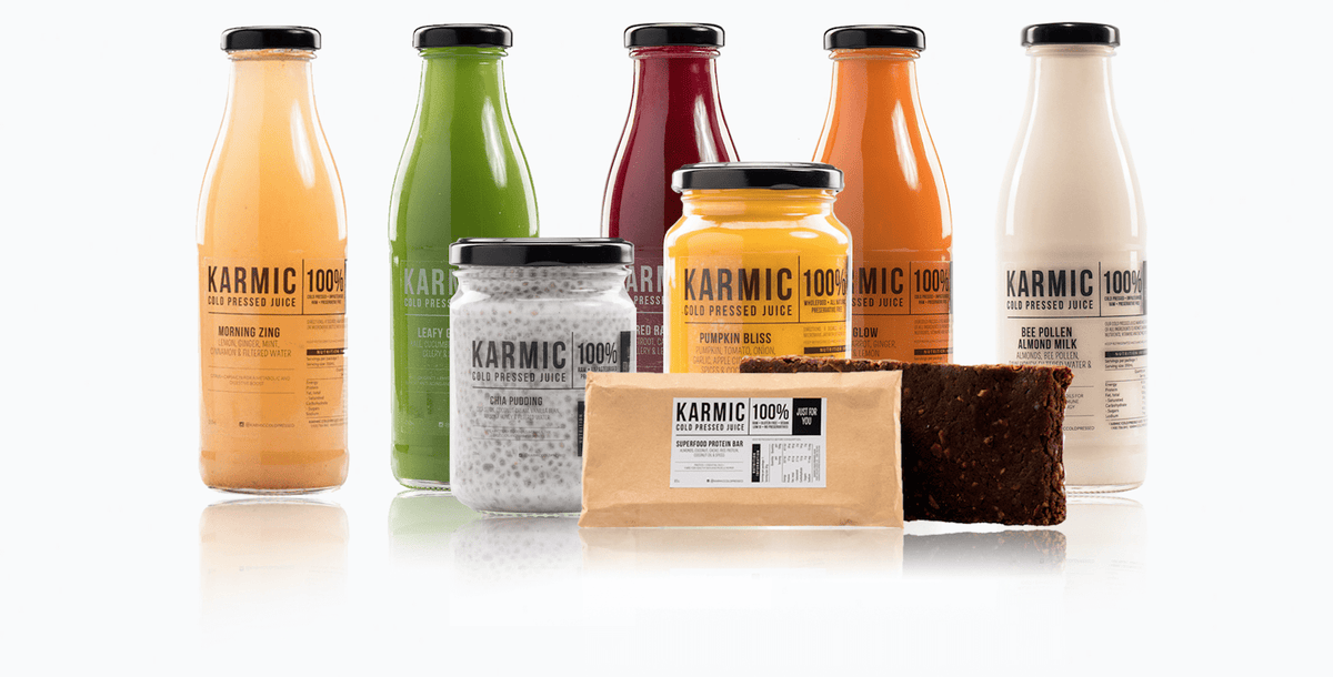 Organic Active Lifestyle Pack - KARMIC Cold Pressed Juice