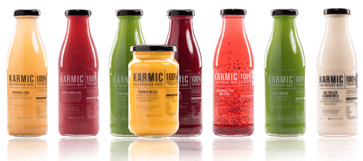 Organic Gut Health Cleanse - KARMIC Cold Pressed Juice