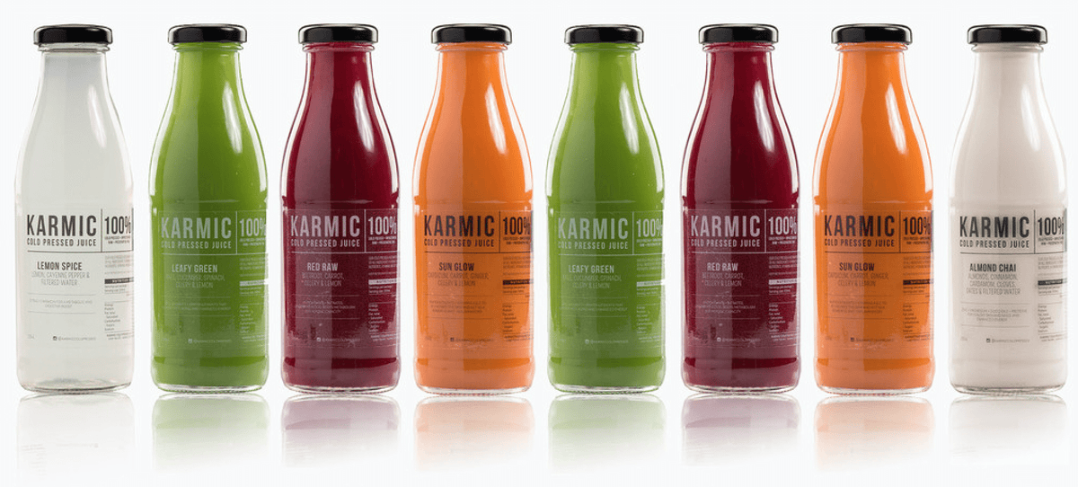 Organic "Yin Yang"  Cleanse - KARMIC Cold Pressed Juice