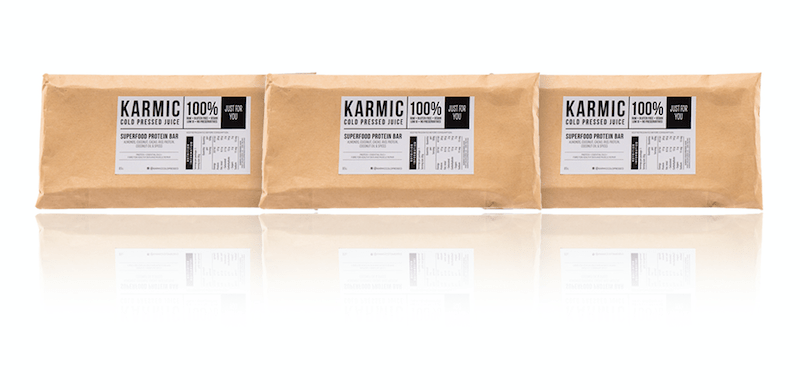 3 * Organic Protein Bars - KARMIC Cold Pressed Juice